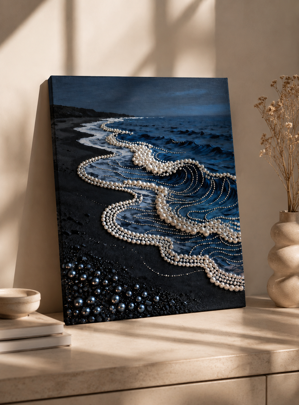 Ocean Wave Pearl Painting Kit - Tranquil