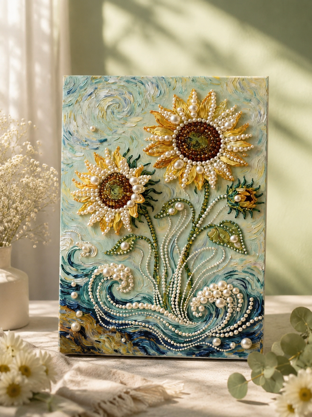 Sunflower Pearl Painting DIY Kit - Sunshine