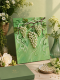 DIY Pearl & Crystal Painting Kit in Fruit - Grapes