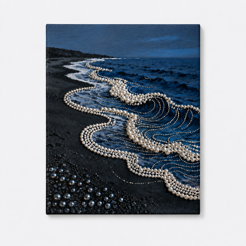 Ocean Wave Pearl Painting Kit - Tranquil