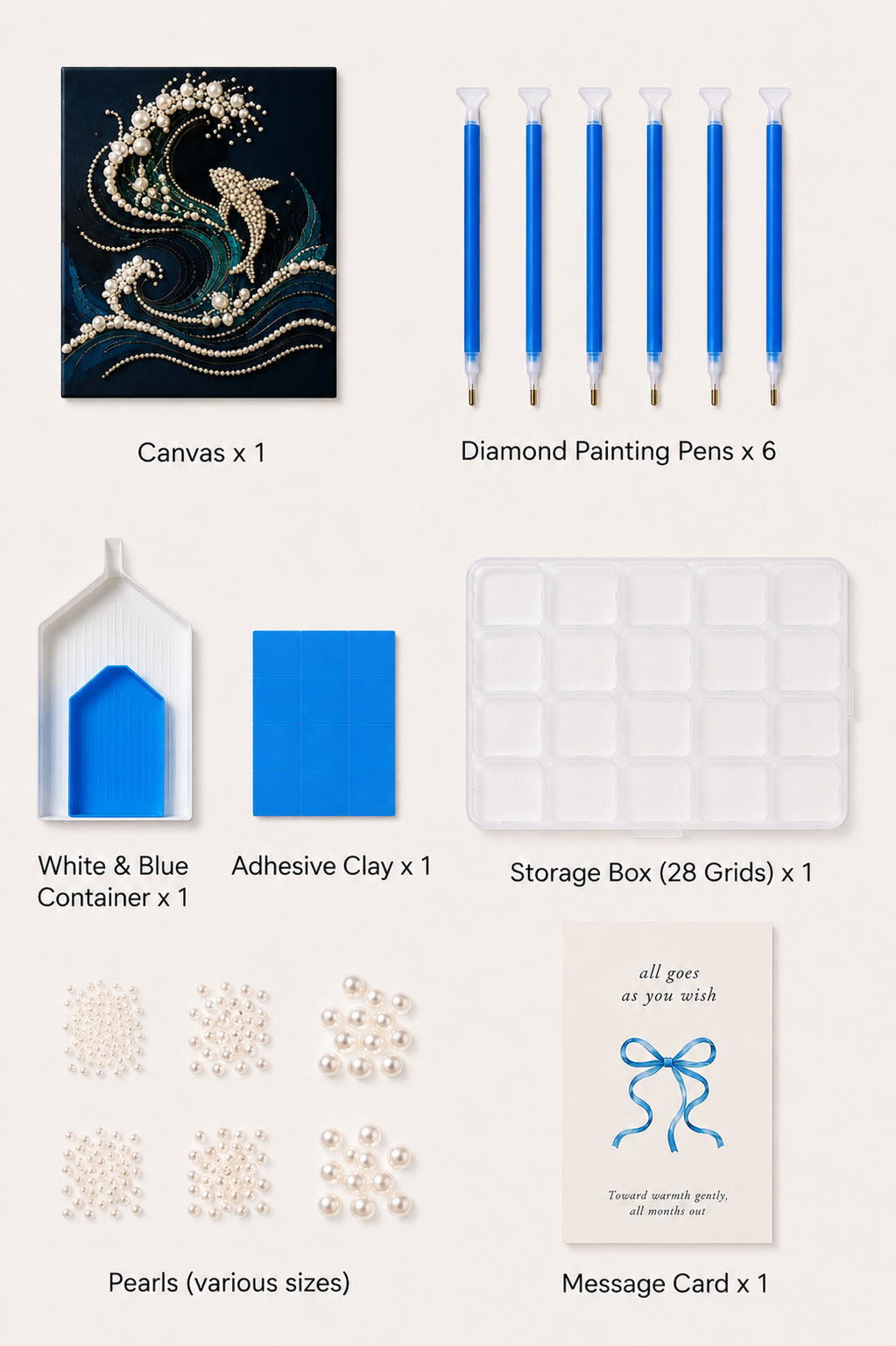 Ocean Wave Pearl Painting Kits - Passionate