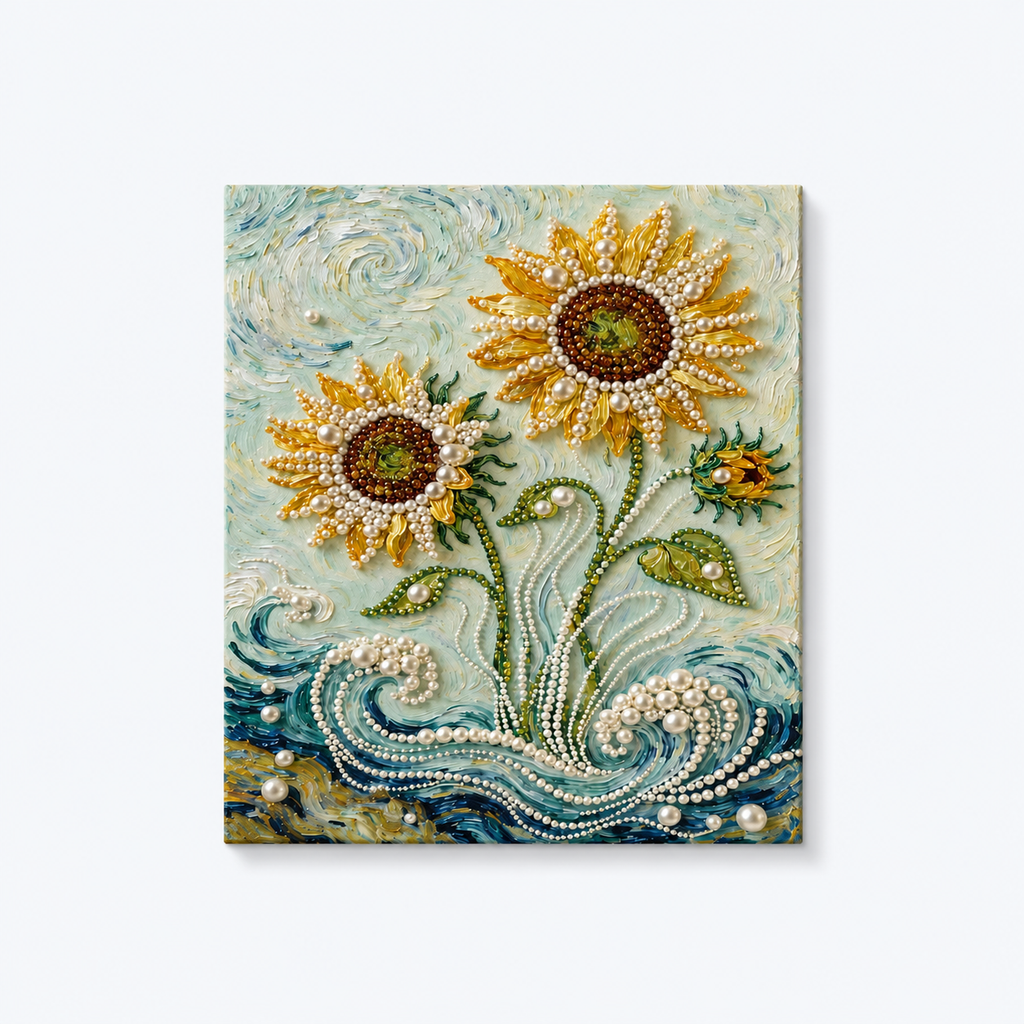 Sunflower Pearl Painting DIY Kit - Sunshine