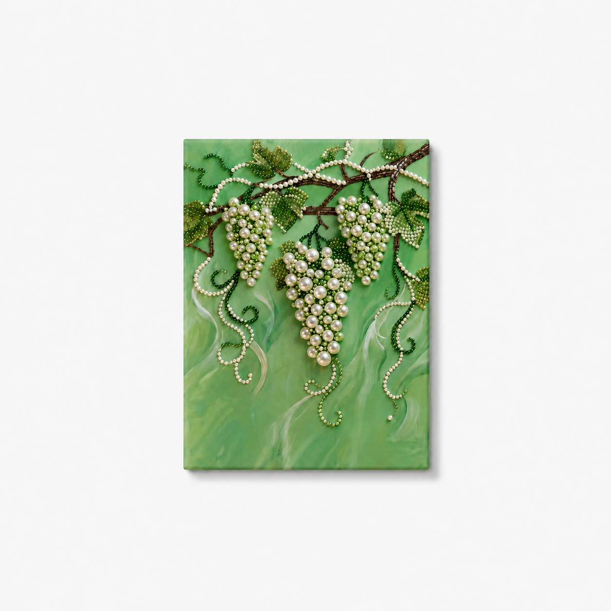 DIY Pearl & Crystal Painting Kit in Fruit - Grapes